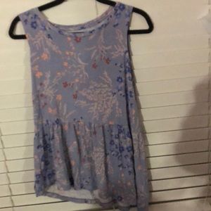 Cute tank top blouse